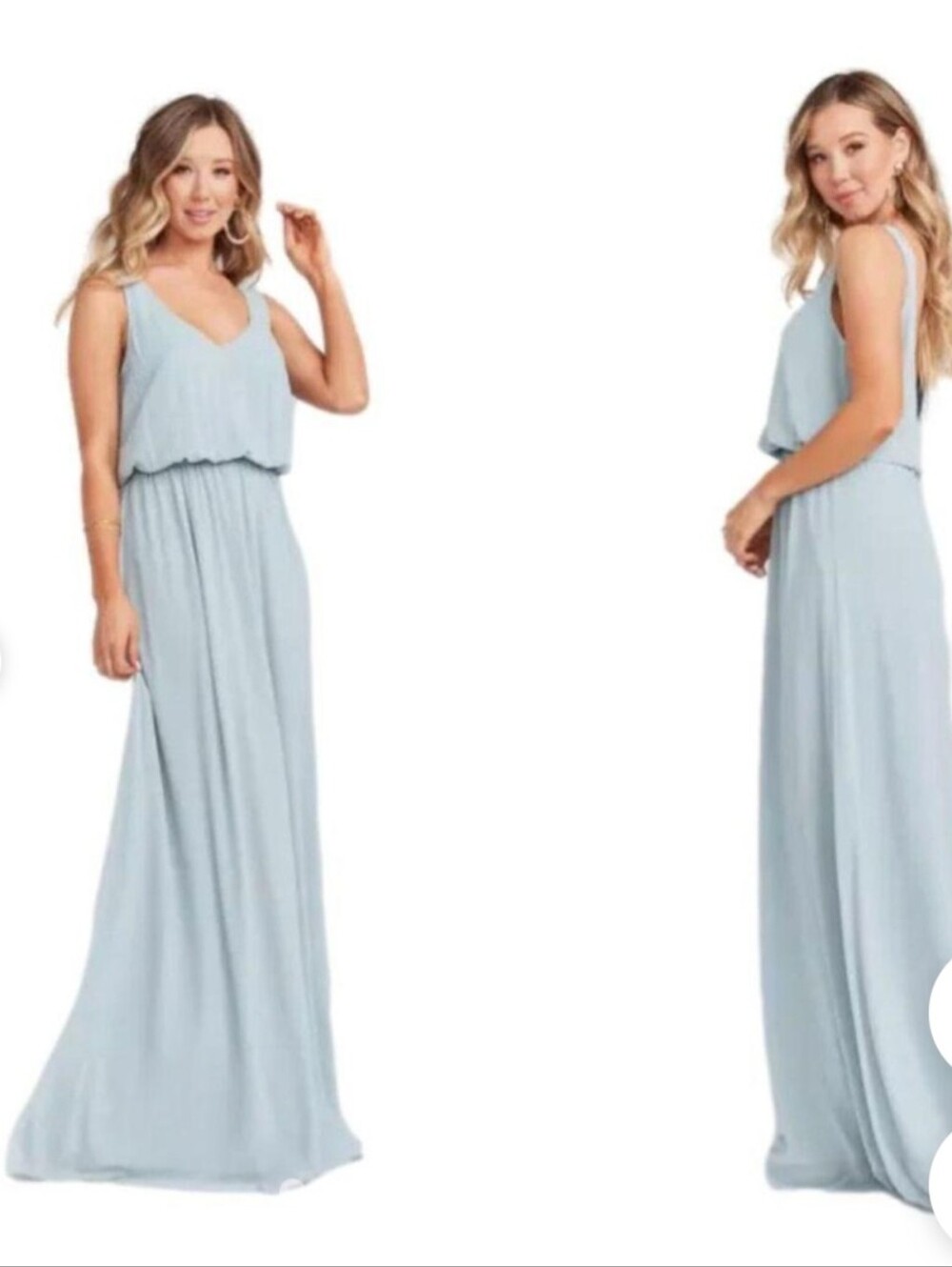 Show Me Your MuMu Kendall Maxi Dress Side Slit Size XXL